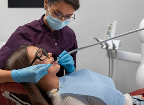 Restorative dental treatment at Eagle Lake Family Dentistry